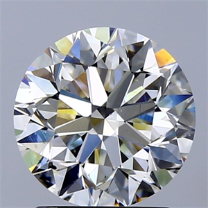 Foto Diamante Natural 2.01 quilates, Redondo , Color J, claridad SI1 y certificado GIA de