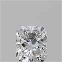 Natural Diamond 0.70 Carats, Cushion with  Cut, D Color, VS2 Clarity and Certified by GIA
