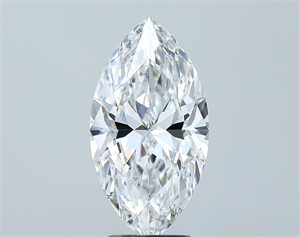 Picture of Natural Diamond 3.81 Carats, Marquise with  Cut, E Color, SI2 Clarity and Certified by GIA