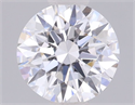 Del inventario de diamantes de laboratorio, 0.71 quilates, Redondo , Color D, claridad VVS2 y certificado IGI