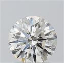 Natural Diamond 1.00 Carats, Round with Excellent Cut, K Color, SI2 Clarity and Certified by GIA