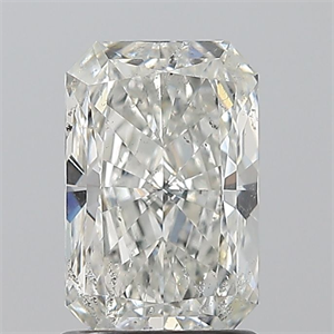 Foto Diamante Natural 1.50 quilates, Radiante , Color I, claridad SI2 y certificado GIA de