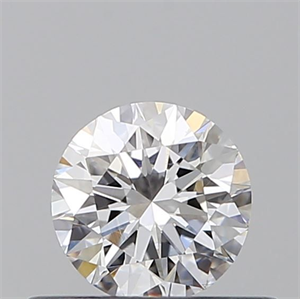 Picture of Natural Diamond 0.40 Carats, Round with Excellent Cut, D Color, VVS2 Clarity and Certified by GIA