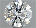 Del inventario de diamantes de laboratorio, 2.07 quilates, Redondo , Color F, claridad VVS2 y certificado IGI