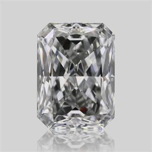 Picture of Natural Diamond 1.01 Carats, Radiant with  Cut, E Color, VVS1 Clarity and Certified by GIA