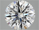 Del inventario de diamantes de laboratorio, 4.07 quilates, Redondo , Color E, claridad VVS2 y certificado IGI