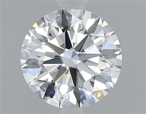 Foto Diamante Natural 0.71 quilates, Redondo , Color F, claridad SI1 y certificado GIA de