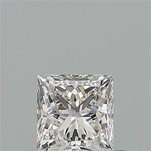 Foto Diamante Natural 0.50 quilates, Princesa , Color F, claridad VVS2 y certificado GIA de