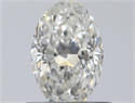 Natural Diamond 0.50 Carats, Oval with  Cut, G Color, VS2 Clarity and Certified by GIA