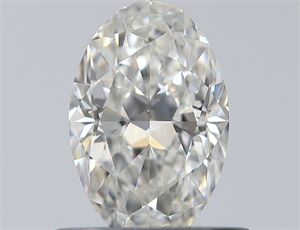 Picture of Natural Diamond 0.50 Carats, Oval with  Cut, G Color, VS2 Clarity and Certified by GIA