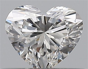 Picture of Natural Diamond 0.30 Carats, Heart with  Cut, F Color, VS2 Clarity and Certified by GIA