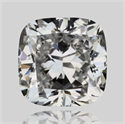 Diamante Natural 0.52 quilates, Del cojín , Color D, claridad IF y certificado GIA