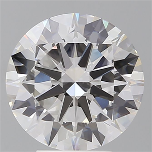Picture of Lab Grown Diamond 4.54 Carats, Round with Excellent Cut, E Color, VS1 Clarity and Certified by IGI