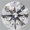 Lab Grown Diamond 5.50 Carats, Round with Ideal Cut, E Color, VVS2 Clarity and Certified by IGI