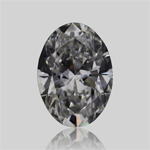 Picture of Natural Diamond 0.42 Carats, Oval with  Cut, E Color, SI1 Clarity and Certified by GIA