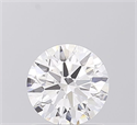 Lab Grown Diamond 1.04 Carats, Round with Ideal Cut, D Color, VVS1 Clarity and Certified by IGI