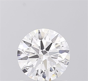 Picture of Lab Grown Diamond 1.04 Carats, Round with Ideal Cut, D Color, VVS1 Clarity and Certified by IGI