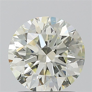 Foto Diamante Natural 1.25 quilates, Redondo , Color M, claridad SI1 y certificado GIA de