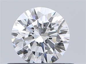 Foto Diamante Natural 0.48 quilates, Redondo , Color E, claridad IF y certificado GIA de