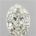 Diamante Natural 1.00 quilates, Ovalado , Color J, claridad VVS2 y certificado IGI
