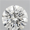 Lab Grown Diamond 1.08 Carats, Round with Ideal Cut, F Color, VS1 Clarity and Certified by IGI