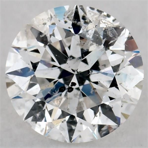 Picture of Natural Diamond 0.62 Carats, Round with Very Good Cut, E Color, I1 Clarity and Certified by GIA