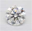 Natural Diamond 1.00 Carats, Round with Very Good Cut, G Color, I1 Clarity and Certified by GIA