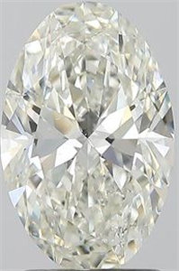 Foto Diamante Natural 2.01 quilates, Ovalado , Color I, claridad SI1 y certificado HRD de