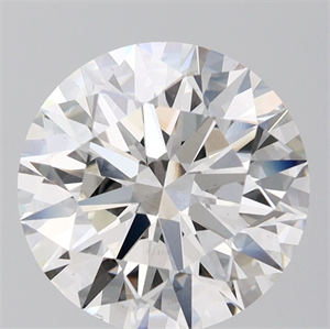 Picture of Lab Grown Diamond 4.70 Carats, Round with Ideal Cut, G Color, VS1 Clarity and Certified by IGI