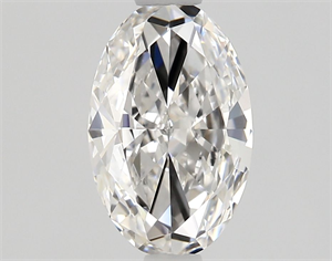 Foto Diamante Natural 0.70 quilates, Ovalado , Color F, claridad IF y certificado GIA de