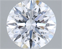Del inventario de diamantes de laboratorio, 1.01 quilates, Redondo , Color E, claridad VVS2 y certificado IGI