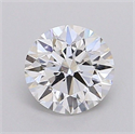 Del inventario de diamantes de laboratorio, 1.05 quilates, Redondo , Color F, claridad VVS2 y certificado IGI