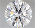 Del inventario de diamantes de laboratorio, 6.09 quilates, Redondo , Color F, claridad VVS2 y certificado IGI