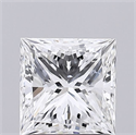 Natural Diamond 1.21 Carats, Princess with  Cut, G Color, SI1 Clarity and Certified by GIA