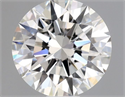 Diamante Natural 0.50 quilates, Redondo , Color H, claridad VVS1 y certificado GIA