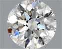 Diamante Natural 0.90 quilates, Redondo , Color H, claridad SI1 y certificado GIA