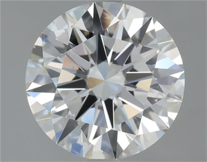 Picture of Natural Diamond 2.01 Carats, Round with Excellent Cut, F Color, VS2 Clarity and Certified by GIA