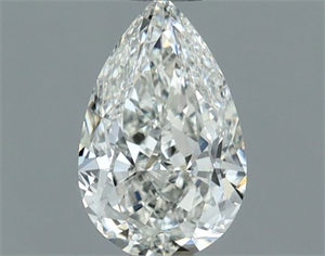 Picture of Natural Diamond 0.50 Carats, Pear with  Cut, I Color, VS1 Clarity and Certified by GIA