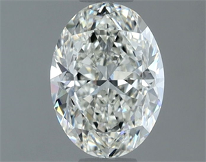 Picture of Natural Diamond 0.92 Carats, Oval with  Cut, I Color, VS1 Clarity and Certified by GIA