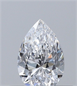 Diamante Natural 0.30 quilates, De pera , Color D, claridad VVS1 y certificado GIA
