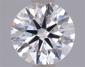 Picture of Lab Grown Diamond 1.01 Carats, Round with Ideal Cut, D Color, VVS2 Clarity and Certified by IGI
