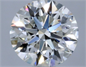 Diamante Natural 0.74 quilates, Redondo , Color J, claridad VVS1 y certificado GIA