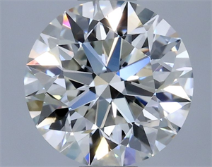 Foto Diamante Natural 0.74 quilates, Redondo , Color J, claridad VVS1 y certificado GIA de