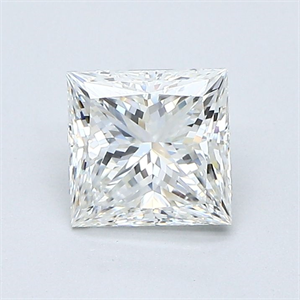 Foto Diamante Natural 1.02 quilates, Princesa , Color H, claridad VVS1 y certificado GIA de