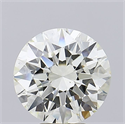 Natural Diamond 5.60 Carats, Round with Excellent Cut, L Color, VS2 Clarity and Certified by GIA