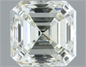 Natural Diamond 2.03 Carats, Asscher with  Cut, J Color, VS1 Clarity and Certified by IGI