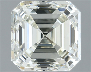 Picture of Natural Diamond 2.03 Carats, Asscher with  Cut, J Color, VS1 Clarity and Certified by IGI
