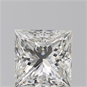 Natural Diamond 1.20 Carats, Princess with  Cut, H Color, VS1 Clarity and Certified by GIA