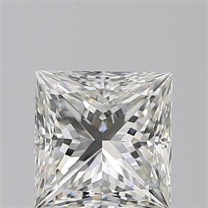 Picture of Natural Diamond 1.20 Carats, Princess with  Cut, H Color, VS1 Clarity and Certified by GIA
