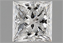 Natural Diamond 0.70 Carats, Princess with  Cut, E Color, VS1 Clarity and Certified by GIA